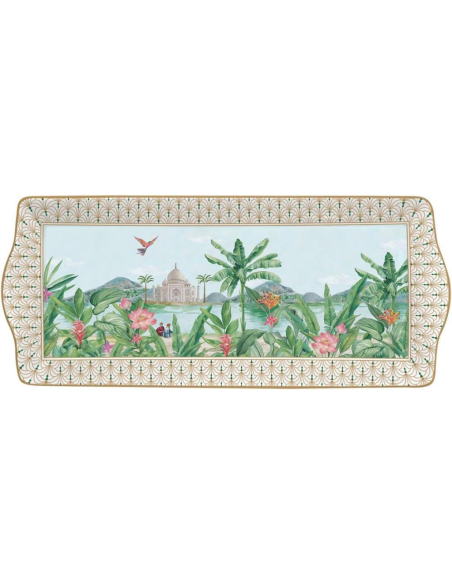EASY LIFE PIATTO PORTATA 33X15 CM - PARADISE SAUVAGE