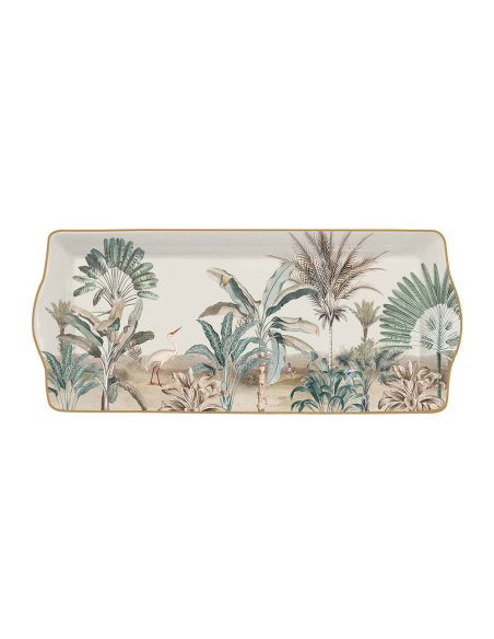 EASY LIFE PIATTO PORTATA 33X15 CM - NOSTALGIC HEAVEN