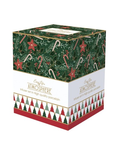 EASY LIFE SET INFUSIERA 350 ML - FANCY CHRISTMAS