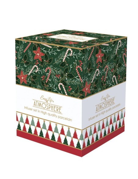 EASY LIFE SET INFUSIERA 350 ML - FANCY CHRISTMAS