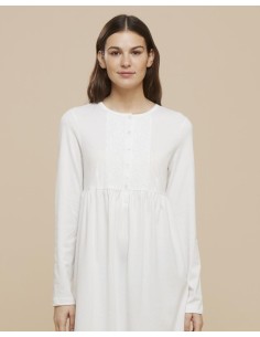 NOIDINOTTE CAMICIA DA NOTTE DONNA MANICA LUNGA A SERAFINO 2