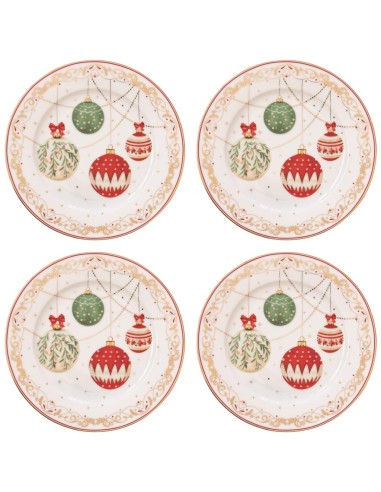 EASY LIFE SET 4 PIATTI DESSERT Ø 19 CM -...