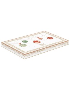 EASY LIFE PIATTO DA PORTATA OVALE 35 X 23 CM - CHRISTMAS EVE 2