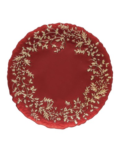 EASY LIFE PIATTO PANETTONE Ø 33 CM - RED