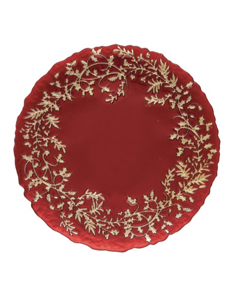 EASY LIFE PIATTO PANETTONE Ø 33 CM - RED