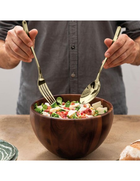 SAMBONET COFANETTO POSATE A SERVIRE - TASTE PVD MIRROR