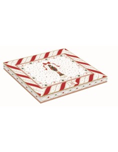 EASY LIFE PIATTINO NATALIZIO 19 X 26.5 CM - NUTCRACKER TWIST 2