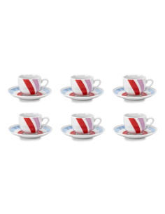 FADE SET 6 TAZZE CAFFÈ - NOVECENTO