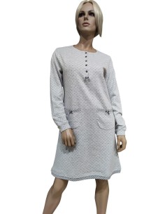 HARMONY CAMICIA DA NOTTE DONNA INVERNALE SERAFINO INTERLOCK