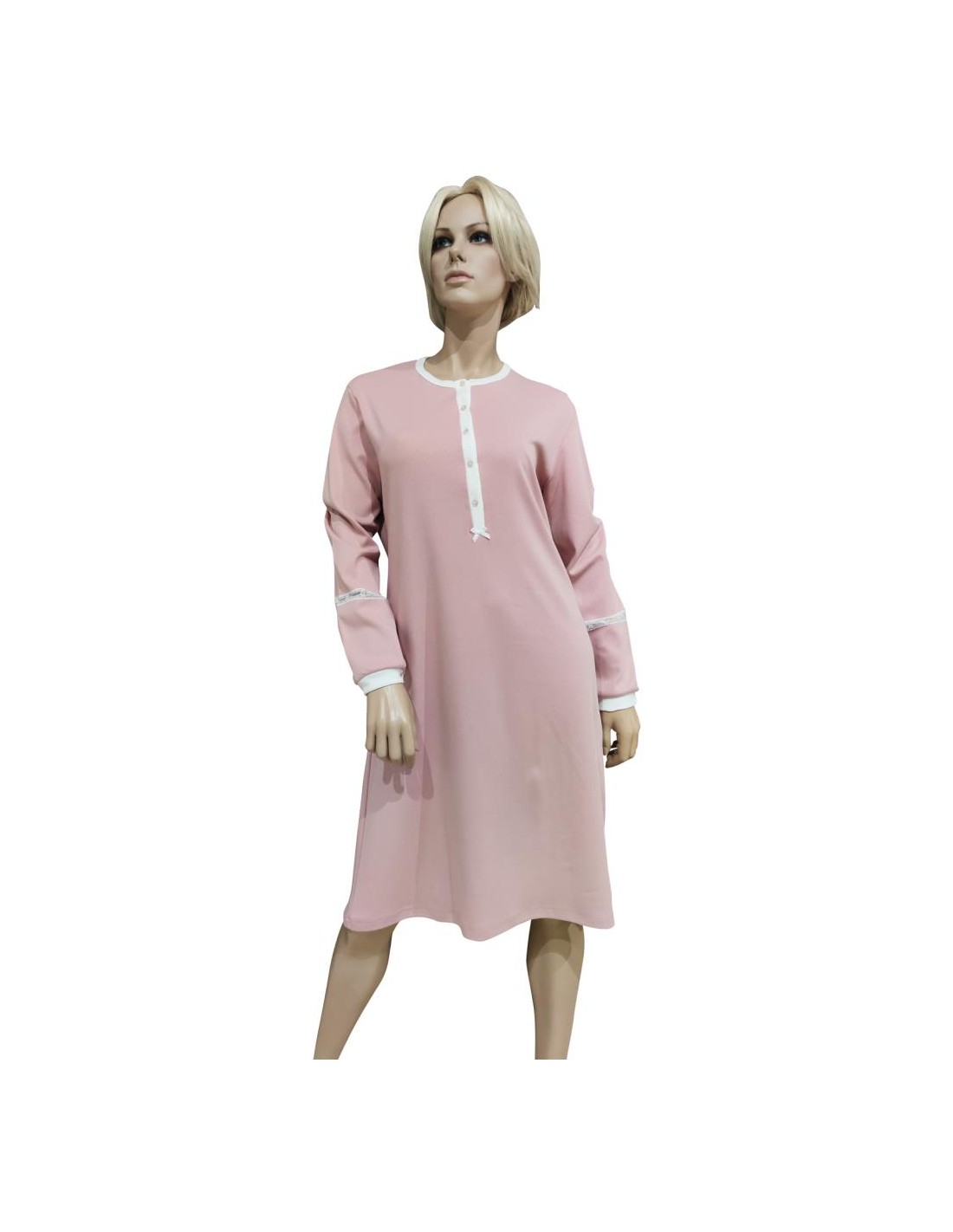 Normann Camicia Da Notte Manica Corta Donna: Il Tuo Capo Preferito Per Il Relax, In Morbido Cotone, Rosa (Taglia 48-50)