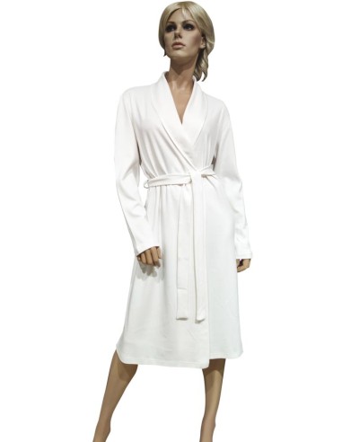 MANAM VESTAGLIA DONNA INVERNALE SCIALLATA IN...