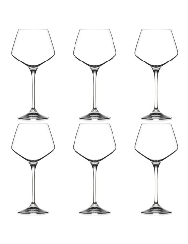 RCR SET 6 CALICI VINO 55 CL - ARIA