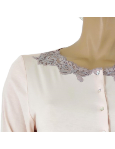ANNETTE CAMICIA DA NOTTE DONNA A MANICA LUNGA