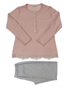 LIU JO PIGIAMA DONNA SERAFINO MANICA LUNGA E PANTALONE... 2