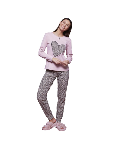 NOIDINOTTE PIGIAMA DONNA SERAFINO MANICA LUNGA...