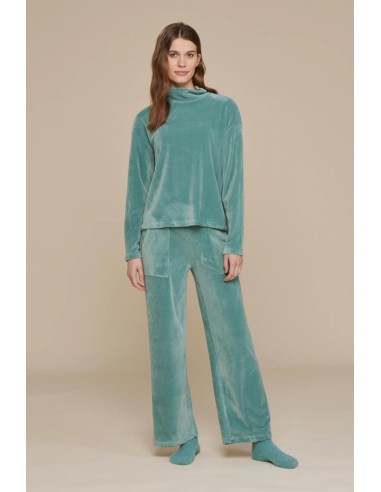 NOIDINOTTE PIGIAMA DONNA MANICA LUNGA E...