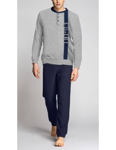 LIU JO PIGIAMA UOMO SERAFINO MANICA LUNGA E PANTALONE...