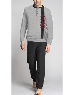 LIU JO PIGIAMA UOMO SERAFINO MANICA LUNGA E PANTALONE... 2