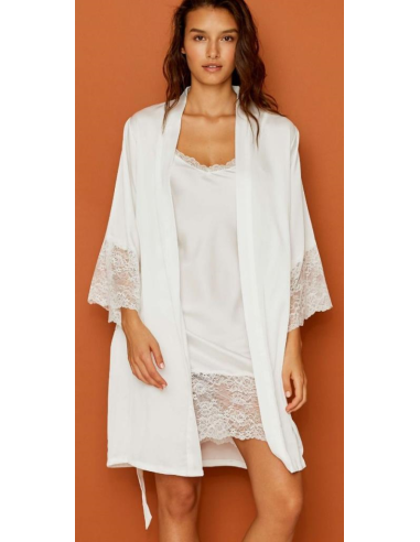 NOIDINOTTE COMPLETO PARURE SPOSA IN RASO...