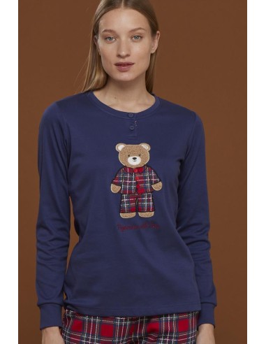 NOIDINOTTE PIGIAMA DONNA MANICA LUNGA E...