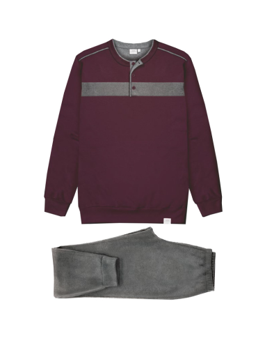 JAMAS PIGIAMA UOMO SERAFINO MANICA LUNGA E...