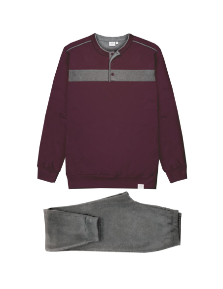 JAMAS PIGIAMA UOMO SERAFINO MANICA LUNGA E PANTALONE LUNGO