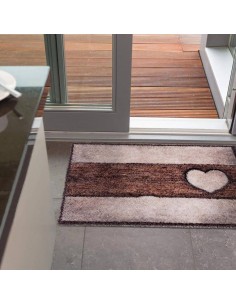 ASTRA TAPPETO ZERBINO 50 X 70 CM - PURE & SOFT HOLZ HERZ