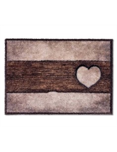 ASTRA TAPPETO ZERBINO 50 X 70 CM - PURE & SOFT HOLZ HERZ 2