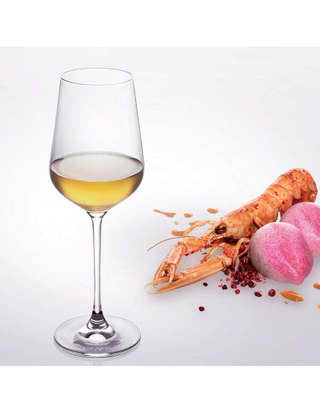 LUCARIS CRYSTAL SET 6 CALICI VINO CHARDONNAY 42 CL - HONG KONG HIP