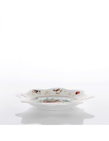 WEISSESTAL VASSOIO NATALE 20 CM - XMAS