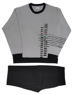 FERRUCCI PIGIAMA UOMO GIROCOLLO MANICA LUNGA E PANTALONE... 2