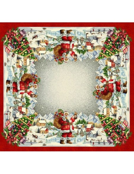 EMILY HOME COPRITAVOLA NATALIZIA 90 X 90 CM - DONI