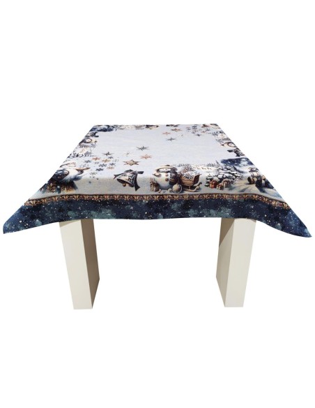 EMILY HOME COPRITAVOLA NATALIZIA IN GOBELIN - POLVERE DI STELLE