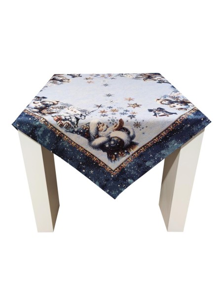 EMILY HOME COPRITAVOLA NATALIZIA IN GOBELIN - POLVERE DI STELLE