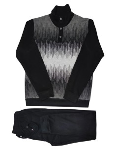FERRUCCI PIGIAMA UOMO LUPETTO MANICA LUNGA E PANTALONE -...