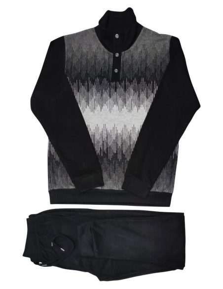 FERRUCCI PIGIAMA UOMO LUPETTO MANICA LUNGA E PANTALONE - AIRONE