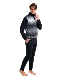 FERRUCCI PIGIAMA UOMO LUPETTO MANICA LUNGA E PANTALONE -... 2