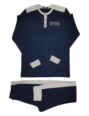 MARINA MILITARE PIGIAMA UOMO SERAFINO MANICA...