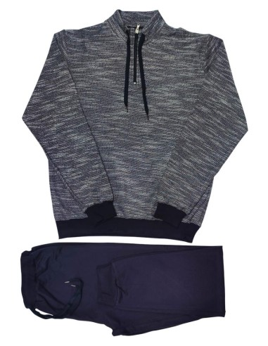 FERRUCCI PIGIAMA UOMO LUPETTO MANICA LUNGA E...