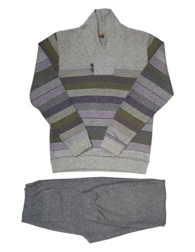 FERRUCCI PIGIAMA UOMO LUPETTO MANICA LUNGA CON...