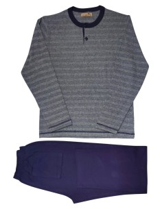 FERRUCCI PIGIAMA UOMO SERAFINO MANICA LUNGA E PANTALONE -...