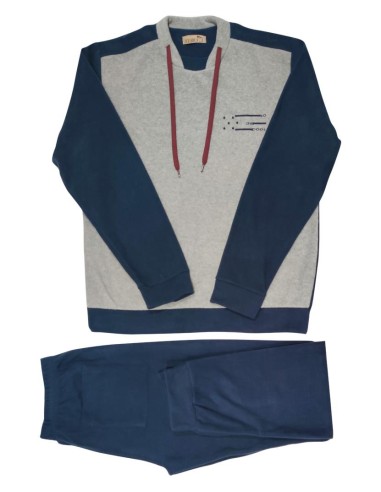 FERRUCCI PIGIAMA UOMO GIROCOLLO MANICA LUNGA E...