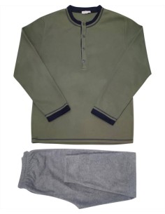 MANAM PIGIAMA UOMO SERAFINO MANICA LUNGA E PANTALONE