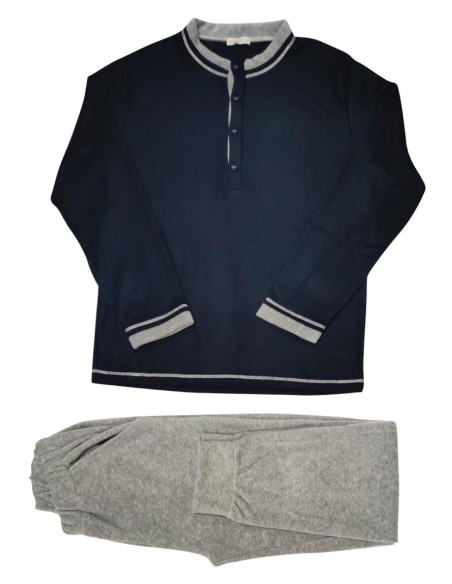 MANAM PIGIAMA UOMO SERAFINO MANICA LUNGA E PANTALONE