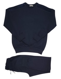 MANAM PIGIAMA UOMO GIROCOLLO MANICA LUNGA E PANTALONE