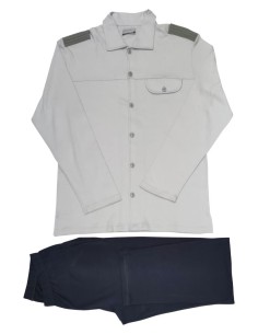 MANAM PIGIAMA UOMO APERTO MANICA LUNGA E PANTALONE INVERNALE