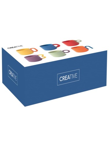 EASY LIFE SET 6 TAZZE CAFFE 10 CL - CREATIVE