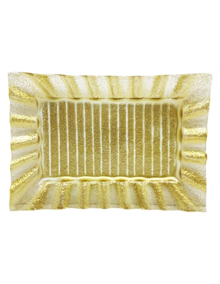 PIERRE CARDIN VASSOIO 24X16 CM - RIGHE CLEAR