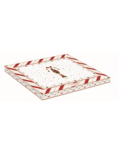 EASY LIFE PIATTO RETTANGOLARE 36 X 24 CM - NUTCRACKER TWIST 2