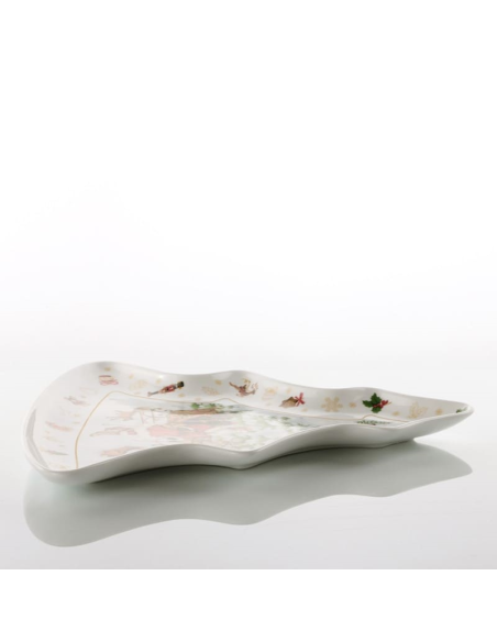 WEISSESTAL VASSOIO ALBERO 28 CM - XMAS